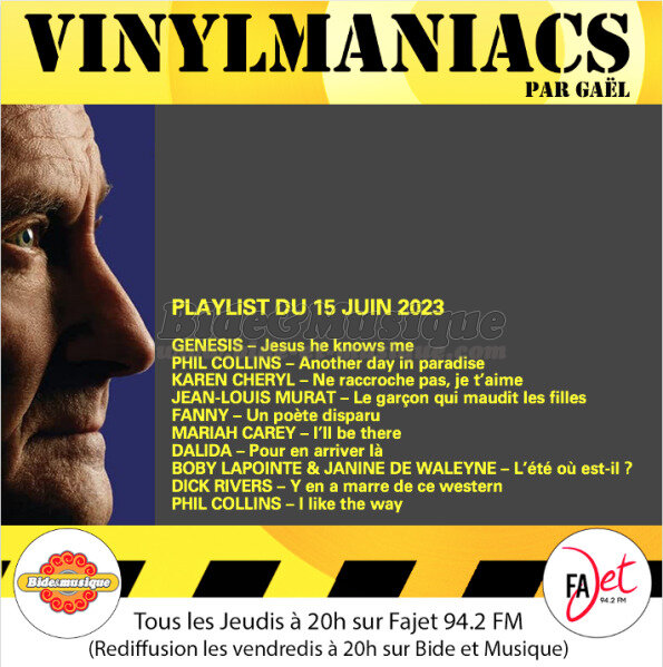 Vinylmaniacs - Emission n°264 (15 juin 2023)