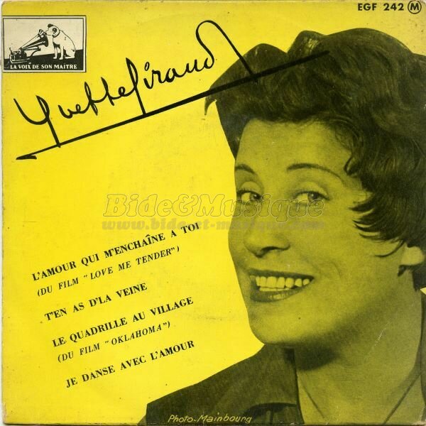 Yvette Giraud - L'amour qui m'enchaîne à toi