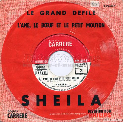 Sheila - L'âne, le bœuf et le petit mouton