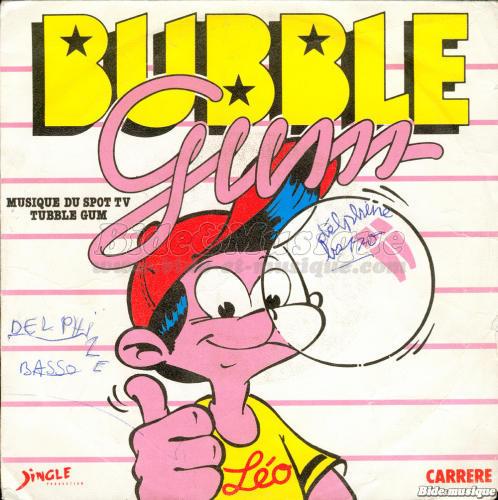 Publicité - Bubble gum