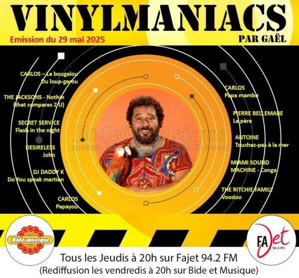 Vinylmaniacs - Emission n°348 (29 mai 2025)