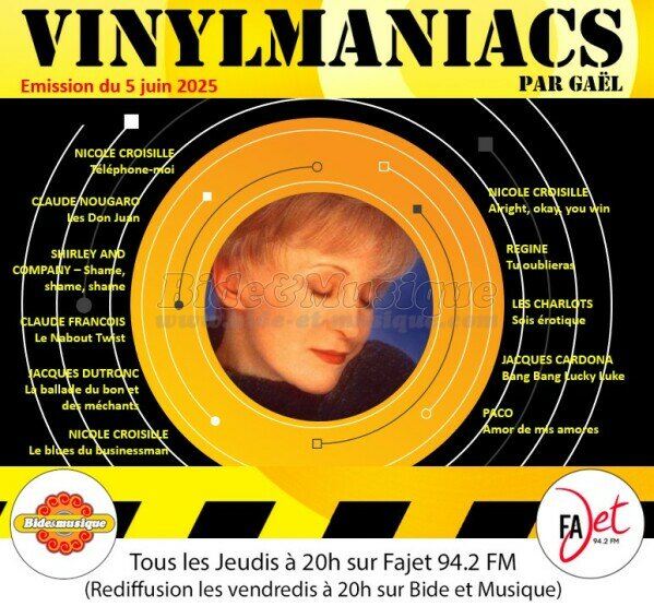 Vinylmaniacs - Emission n°349 (5 juin 2025)