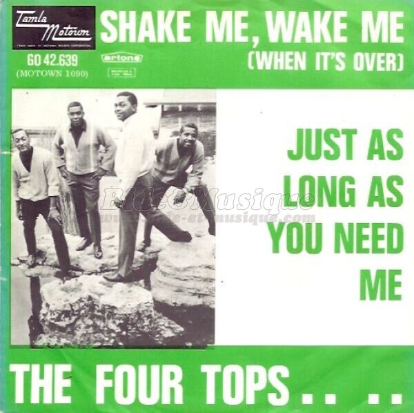 The Four Tops - Shake me, wake me (when it's over)