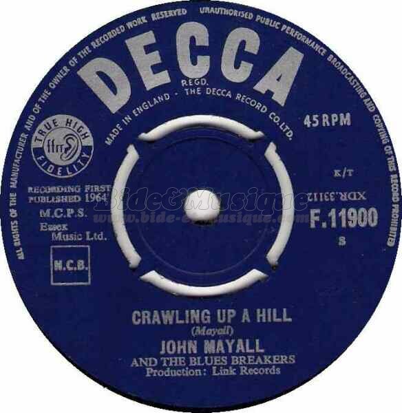 John Mayall and the Blues Breakers - Crawling up a hill