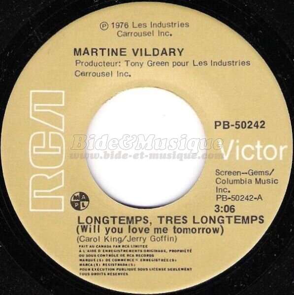 Martine Vildary - Longtemps, très longtemps