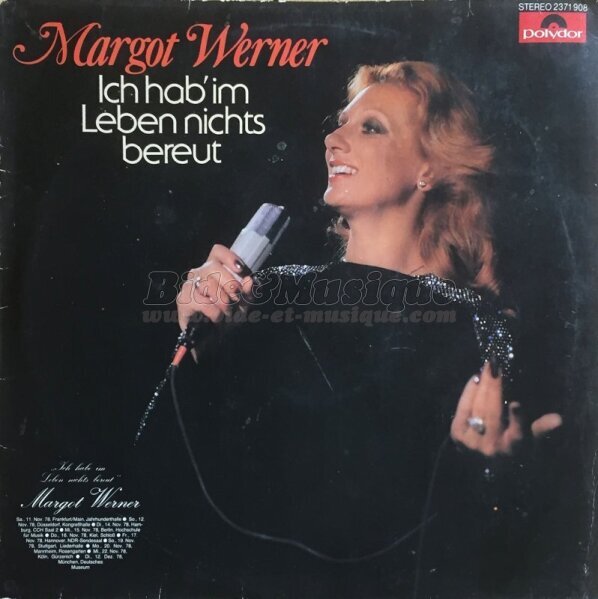 Margot Werner - Ich hab im leben nichts bereut