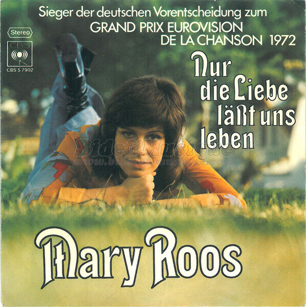 Mary Roos - Nur die Liebe läßt uns leben