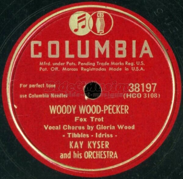 Kay Kyser and his orchestra - Woody Wood-Pecker