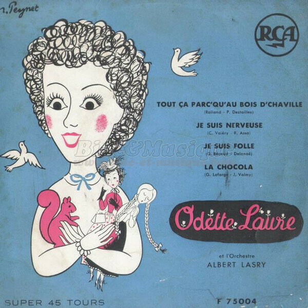 Odette Laure - Je suis nerveuse