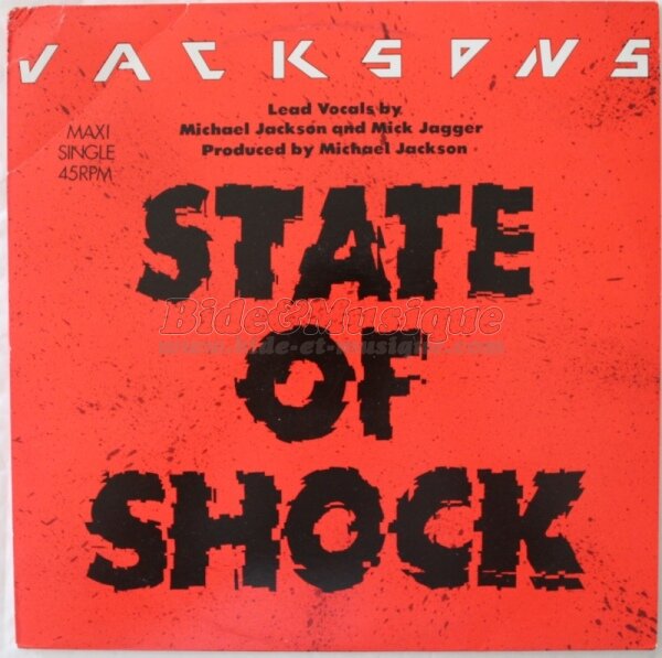 Jacksons featuring Mick Jagger - State of Shock (Extended mix)