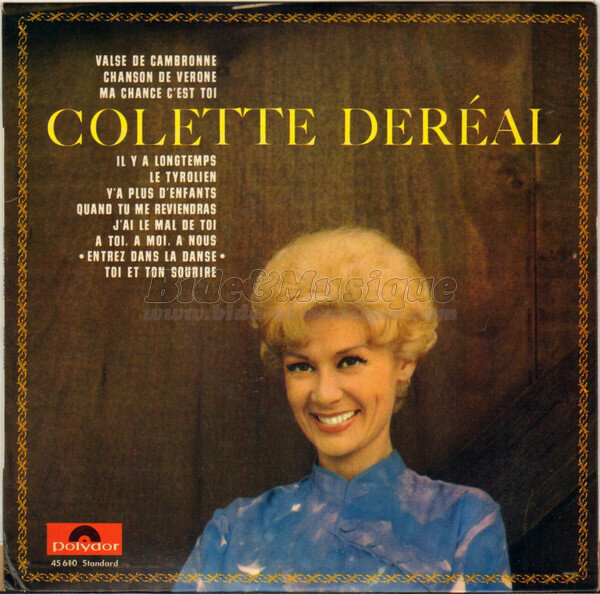 Colette Deréal - J'ai le mal de toi