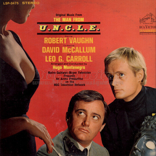Hugo Montenegro orchestra - The man from U.N.C.L.E (Des agents très spéciaux)