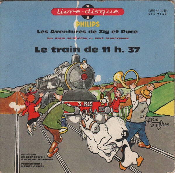 Les belles histoires de Bide & Musique - Zig et Puce - Le train de 11h37