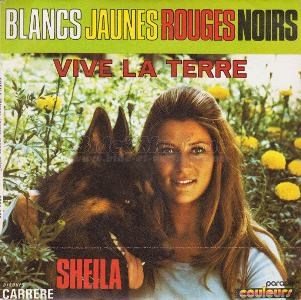 Sheila - Blancs jaunes rouges noirs