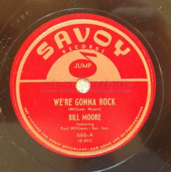 Bill Moore - Were gonna rock