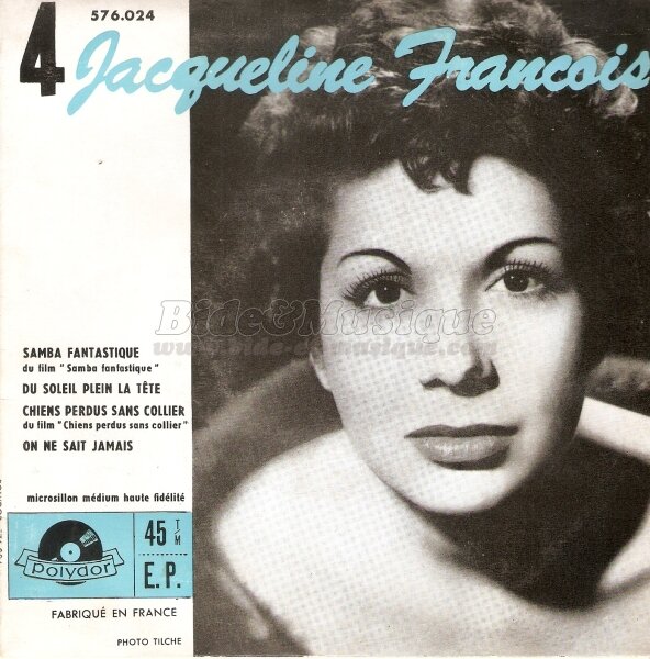 Jacqueline François - Années cinquante