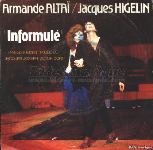 Armande Altaï et Jacques Higelin - Informulé