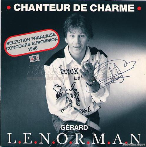 G�rard Lenorman - Chanteur de charme
