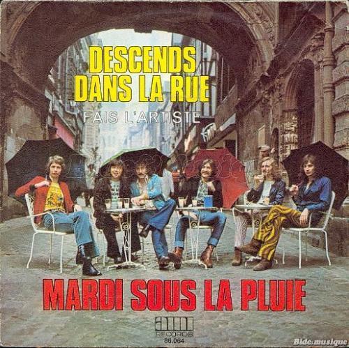 Mardi sous la pluie - déconbidement, Le