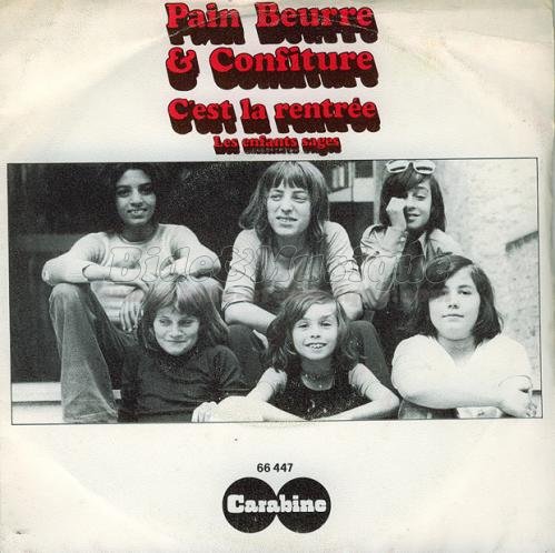 Pain beurre et confiture - C'est la rentr�e