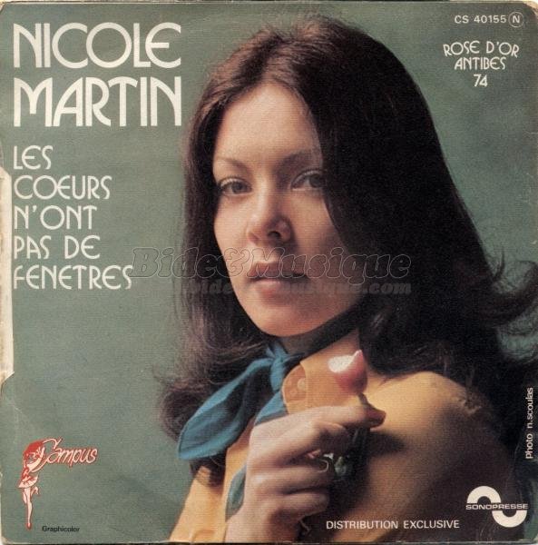 Nicole Martin - Les cœurs n'ont pas de fen�tres