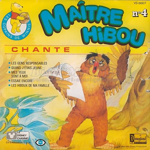 Maître Hibou - Les gens responsables