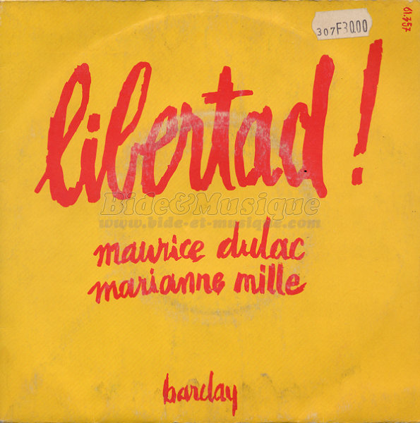 Maurice Dulac & Marianne Mille - Mélodisque