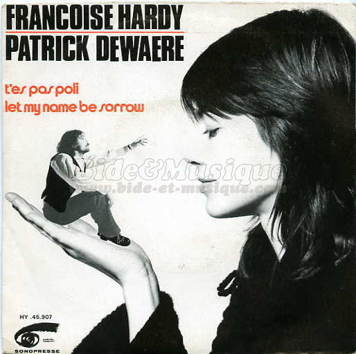 Fran�oise Hardy et Patrick Dewaere - T'es pas poli