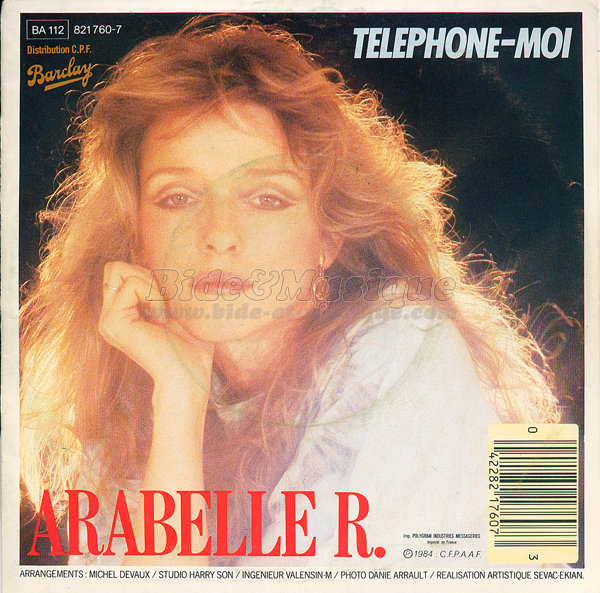 Arabelle R. - T�l�phone-moi