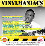 Vinylmaniacs - Emission n°227 (22 septembre 2022)