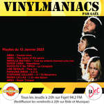 Vinylmaniacs - Emission n°243 (12 janvier 2023)