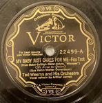 Ted Weems - My baby just cares for me