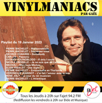 Vinylmaniacs - Emission n°244 (19 janvier 2023)
