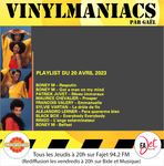 Vinylmaniacs - Emission n°256 (20 avril 2023)