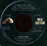 Perry Como with the Ray Charles Singers - A world of love (that I found in your arms)