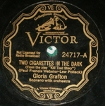 Gloria Grafton - Two cigarettes in the dark