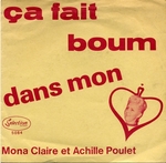 Mona Claire et Achille Poulet - �a fait boum dans mon c&oelig;ur