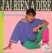 Pochette de Verrone - J'ai rien à dire