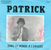 Pochette de Patrick - Dans ce monde à l'envers