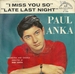 Vignette de Paul Anka - Late last night